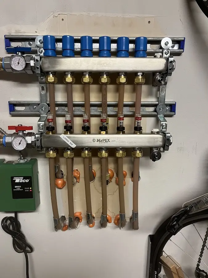 Plumber performing Leak Detection at a residential property in Acworth